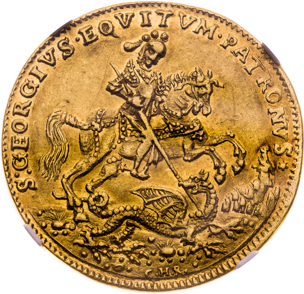Svatojiřská medaile (3 Dukát) - avers