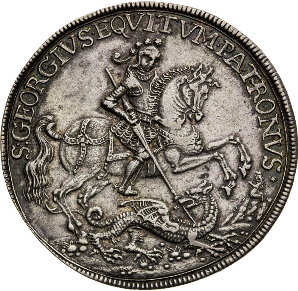 Svatojiřská medaile (Tolar) - avers
