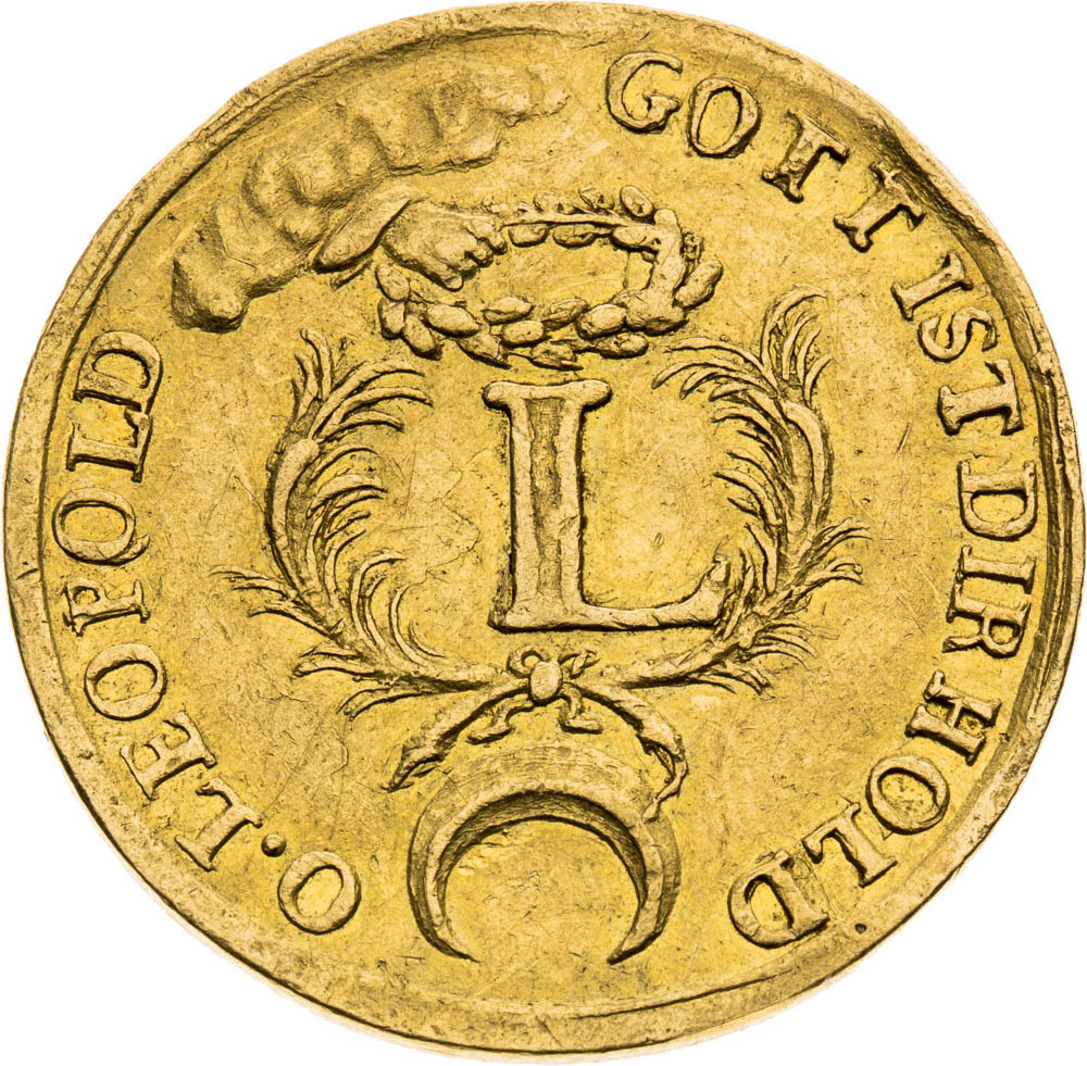 Zlatá medaile 1683 (2 Dukát) - avers