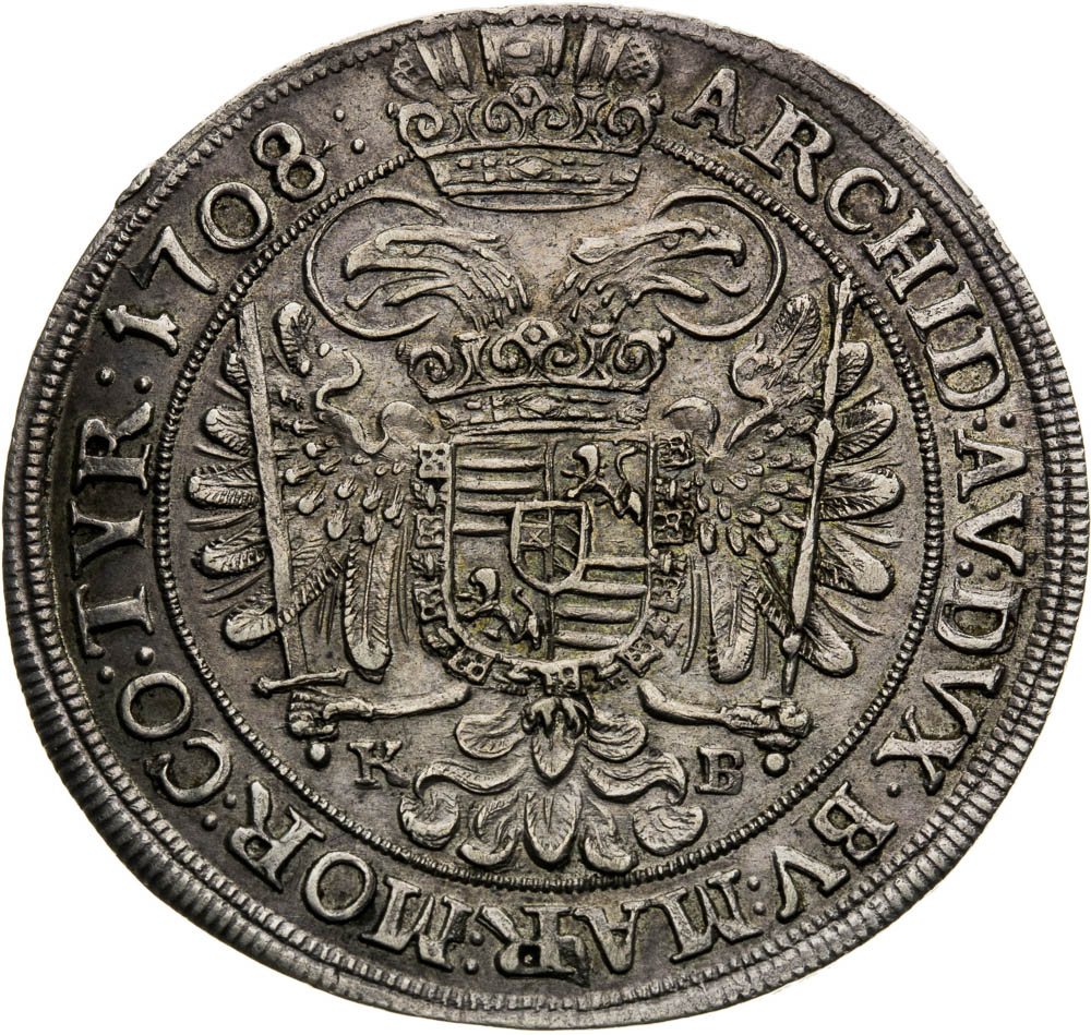 1/2 Tolar 1708 - revers