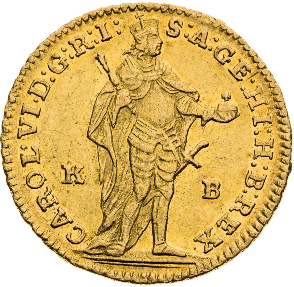 Dukát 1739 - averz