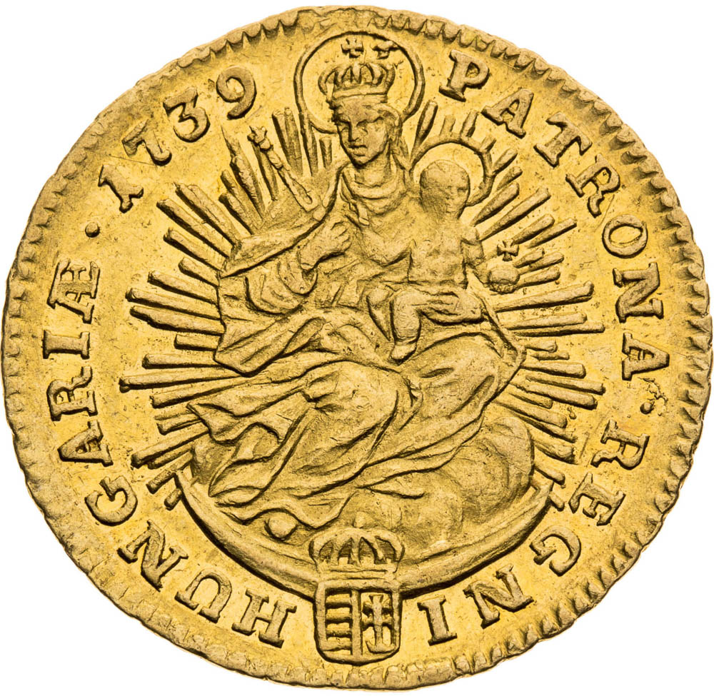 Dukát 1739 - reverz