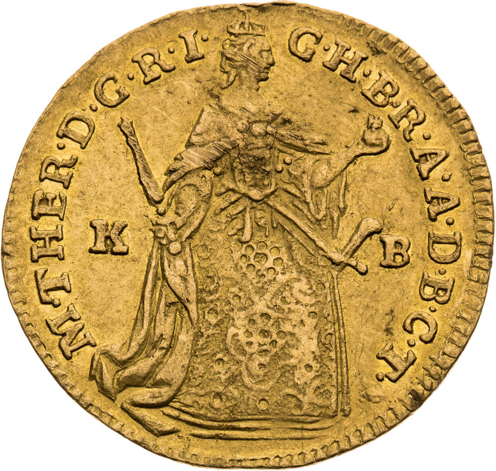Ducat 1748 - front