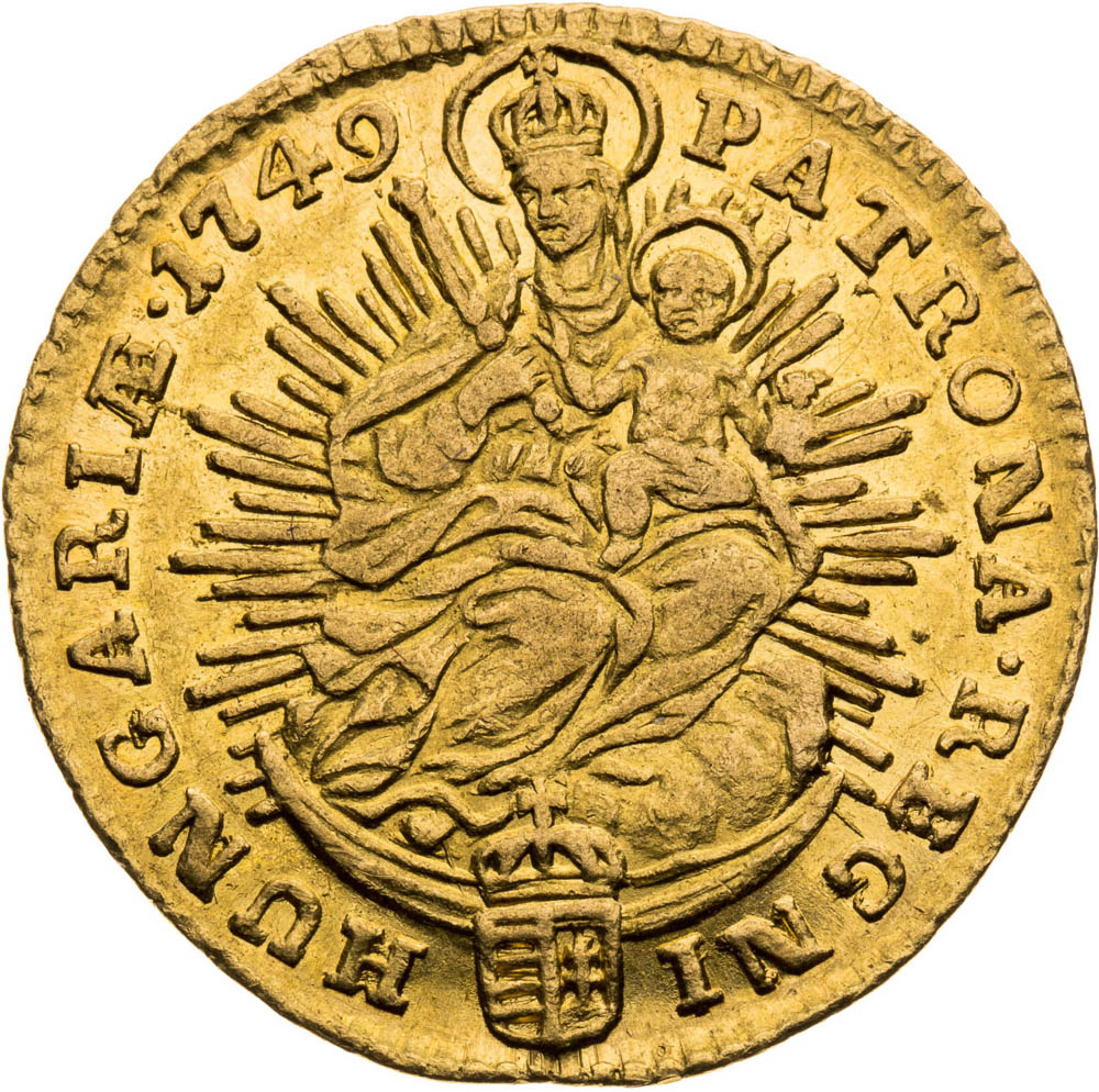 Ducat 1749 - back