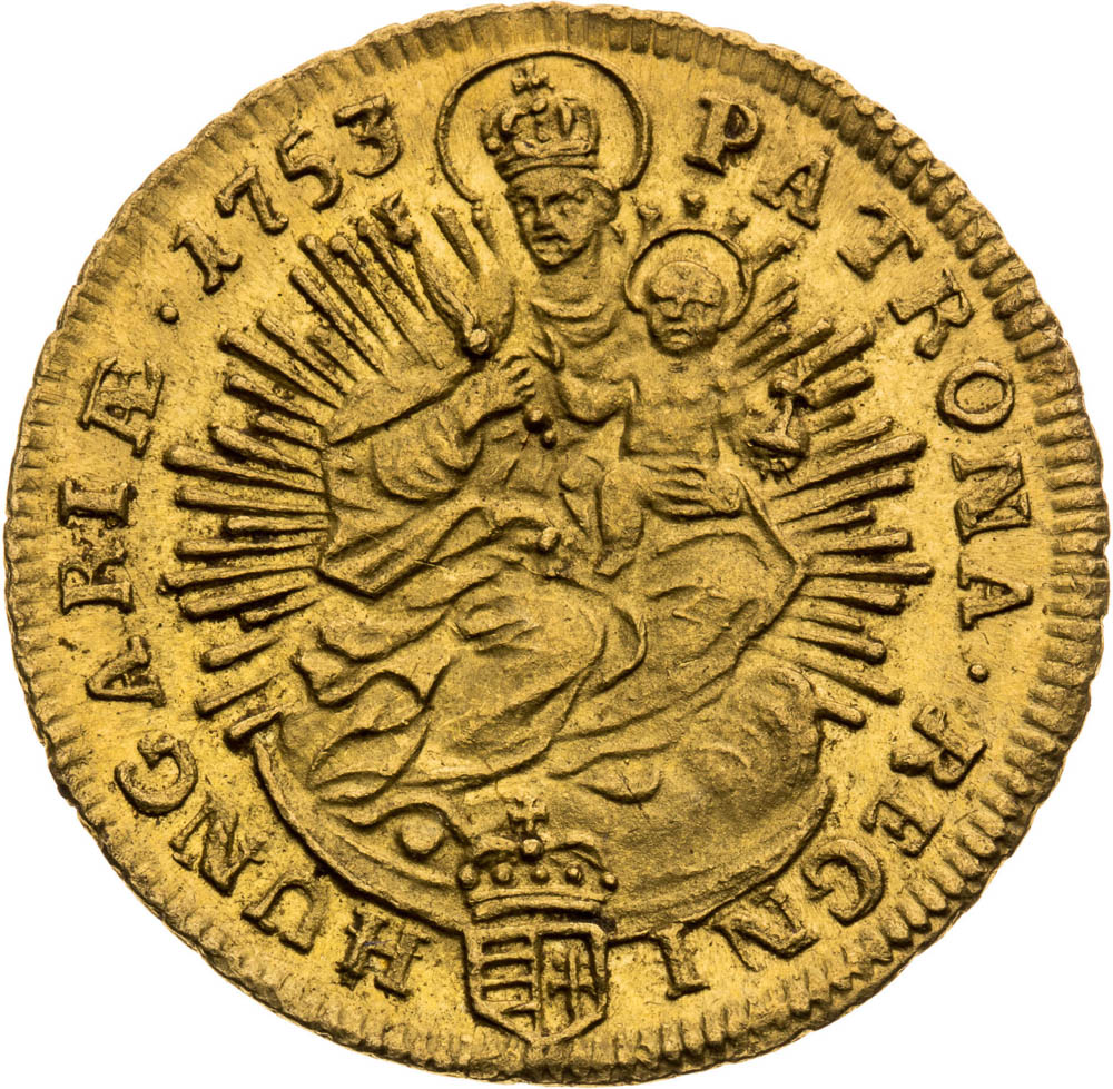 Ducat 1753 - back