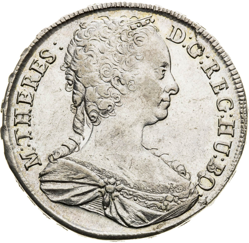 Thaler 1744 - front