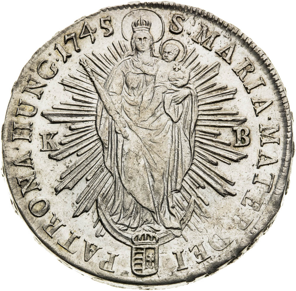 Thaler 1745 - back