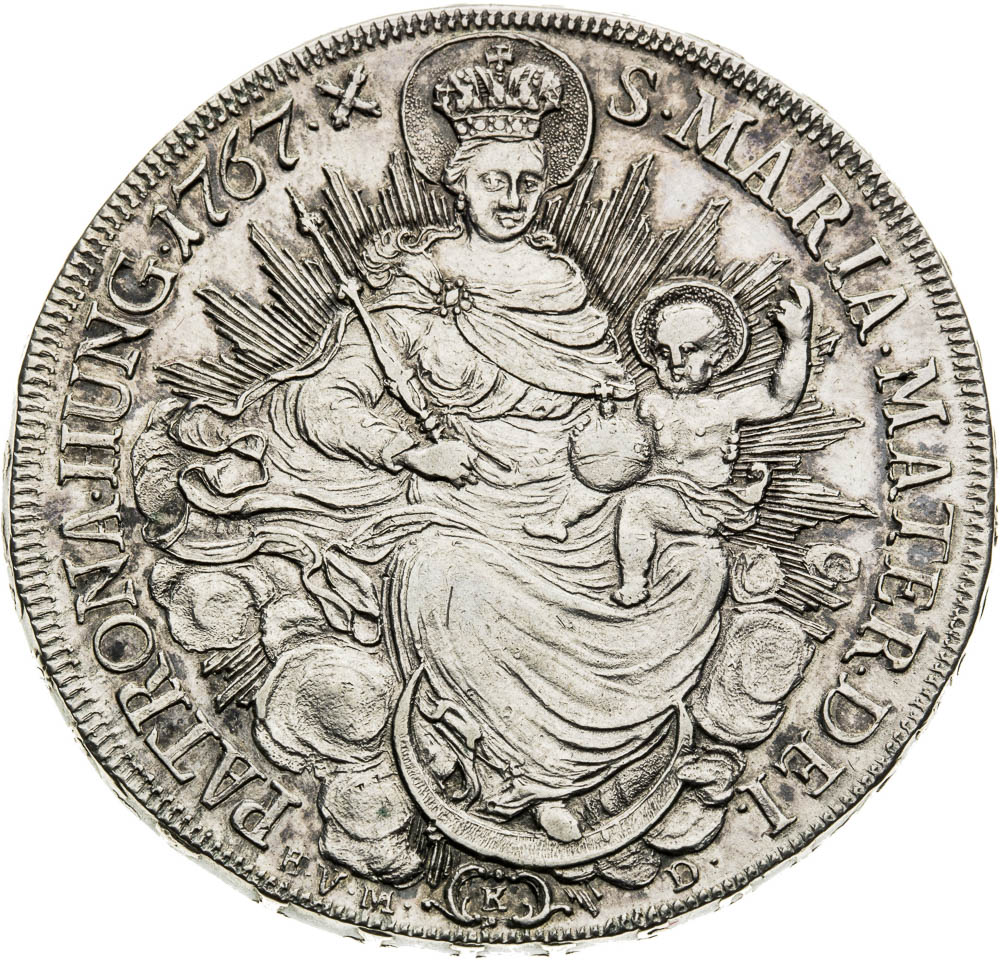 Thaler 1767 - back