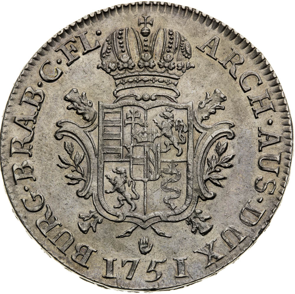 Ducaton 1751 - back