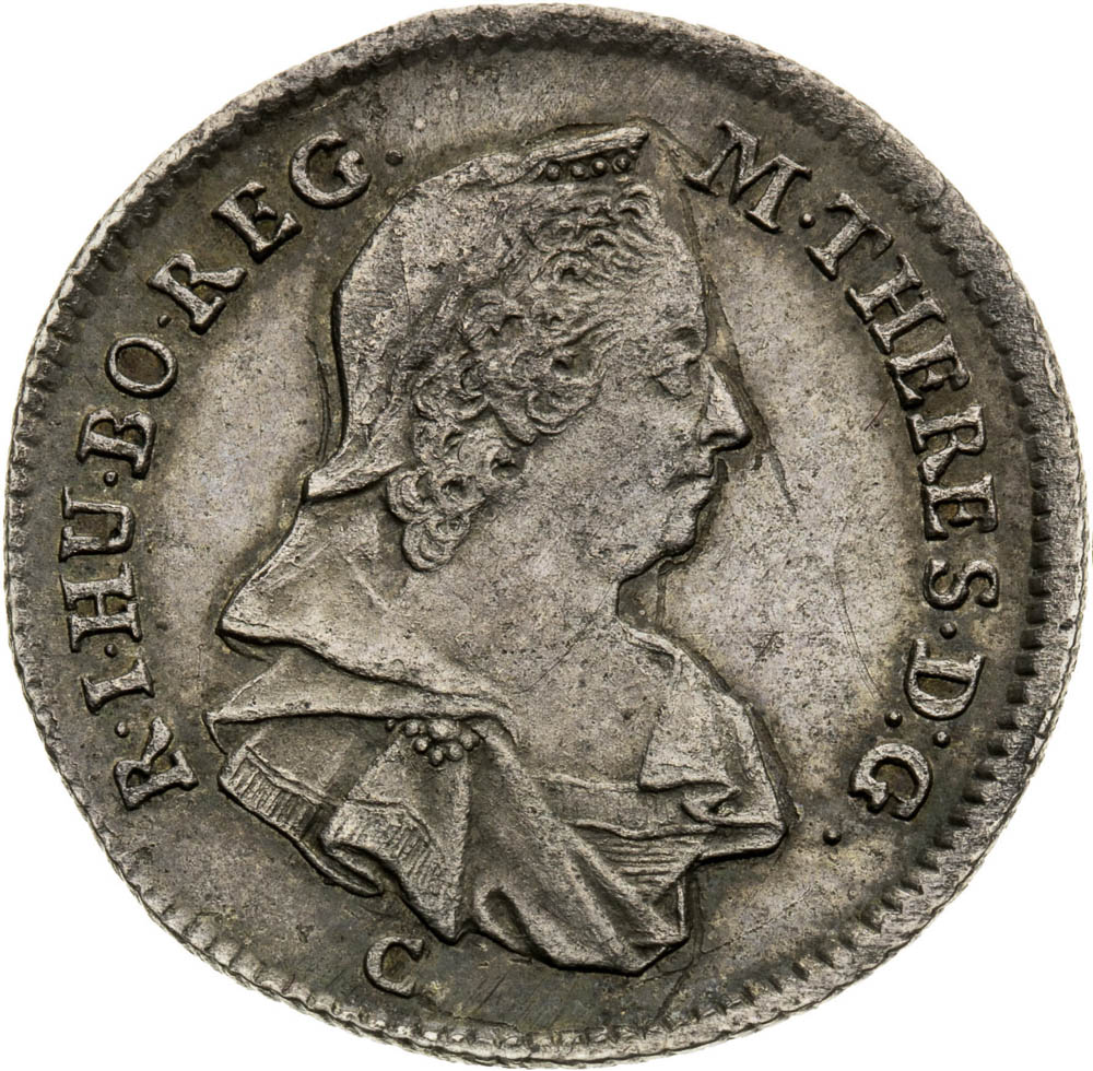 3 Krejcar 1776 - avers