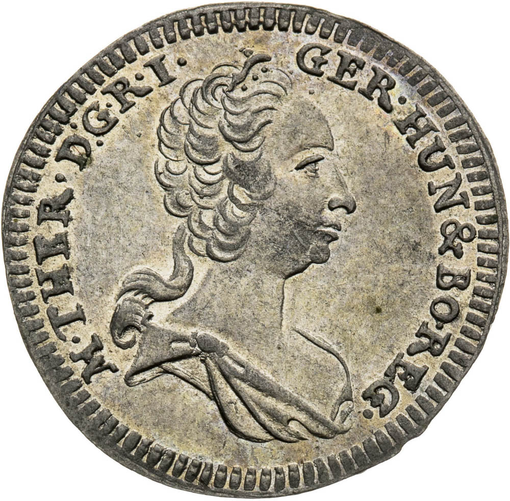 1 Krejcar 1753 - avers
