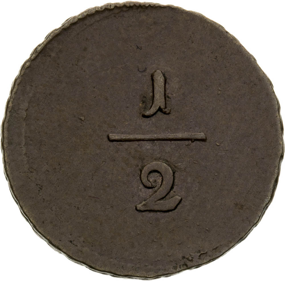 1/2 Pfenig 1759 - reverz