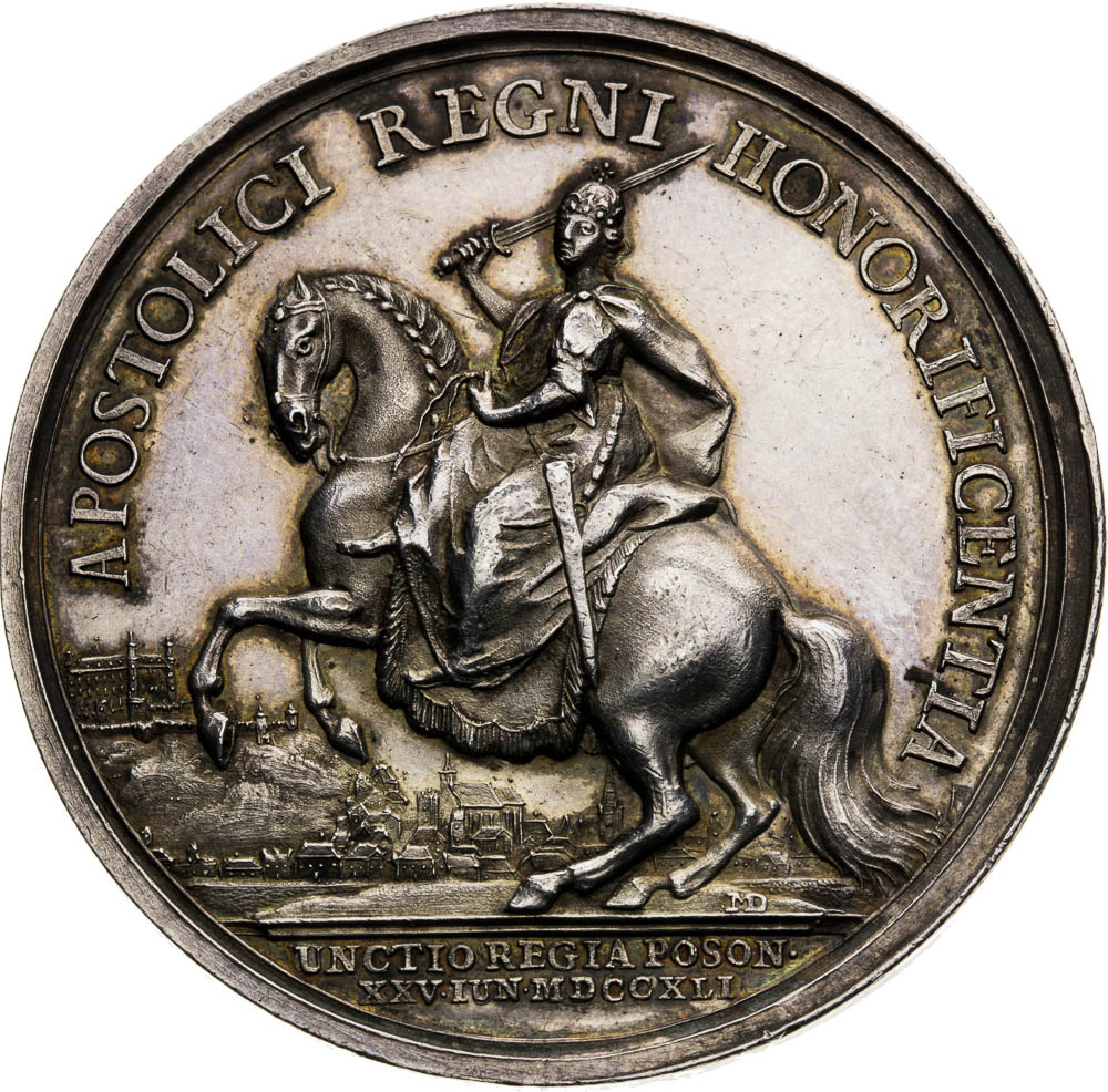 Silver Medal 1741 - back