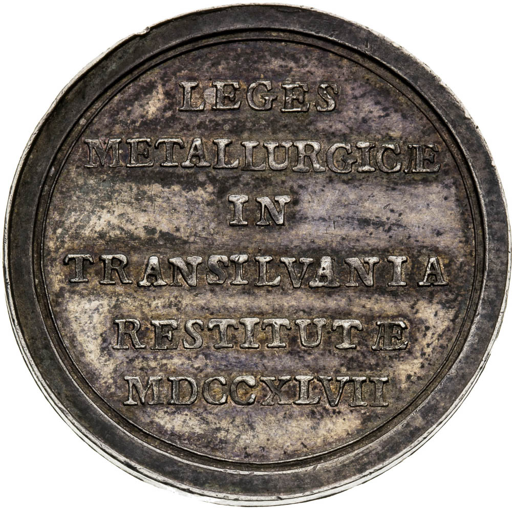 Silver Medal 1747 - back