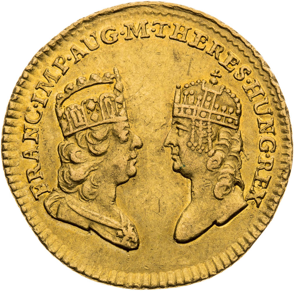 Gold Medal 1751 (Ducat) - front