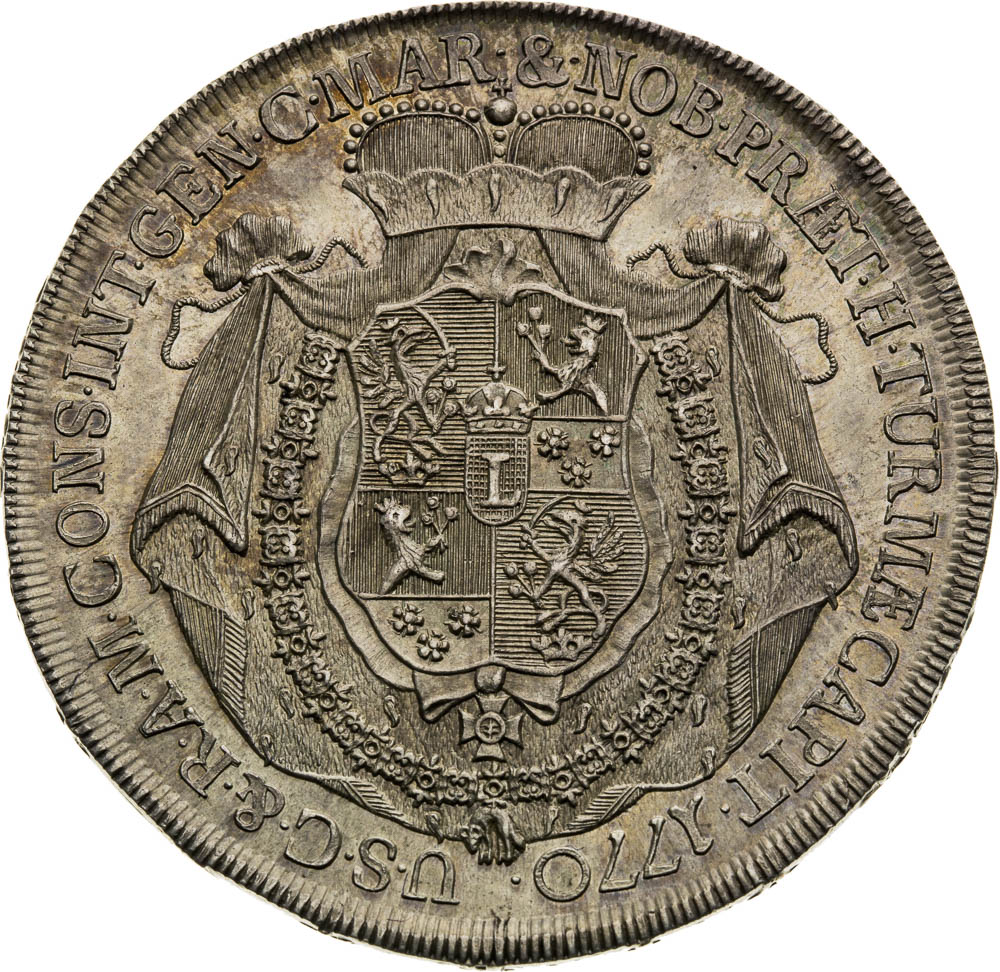 Tolar 1770 - revers