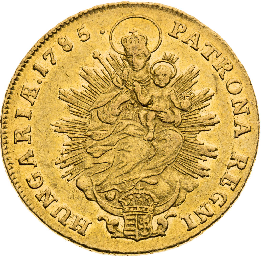 2 Dukát 1785 - revers