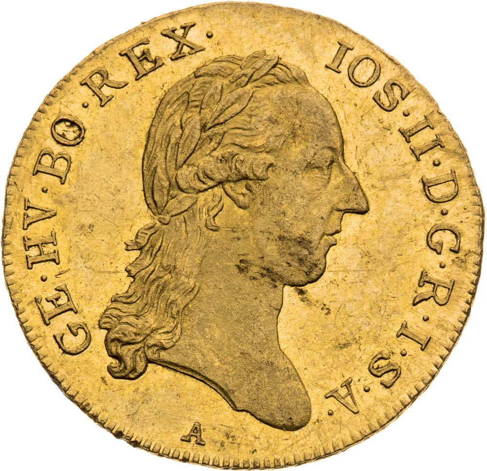 Dukát 1787 - avers