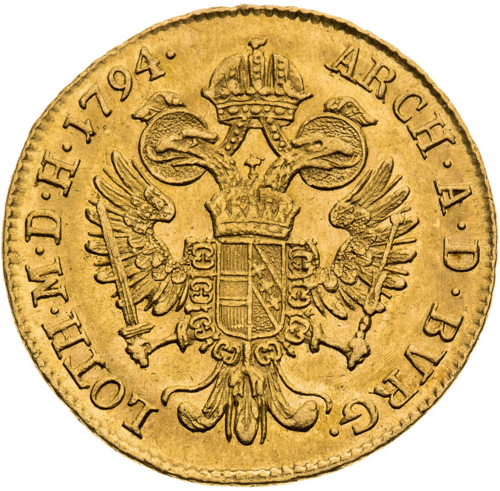 Ducat 1794 - back