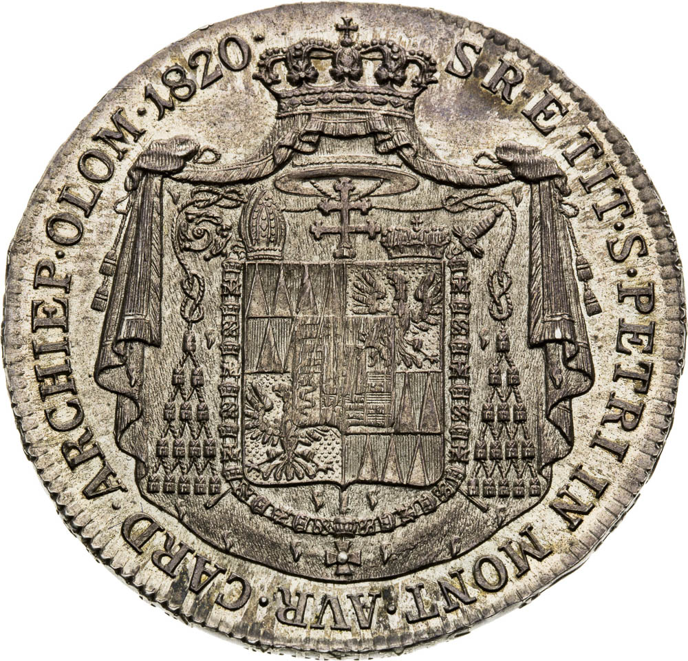 1/2 Thaler 1820 - back