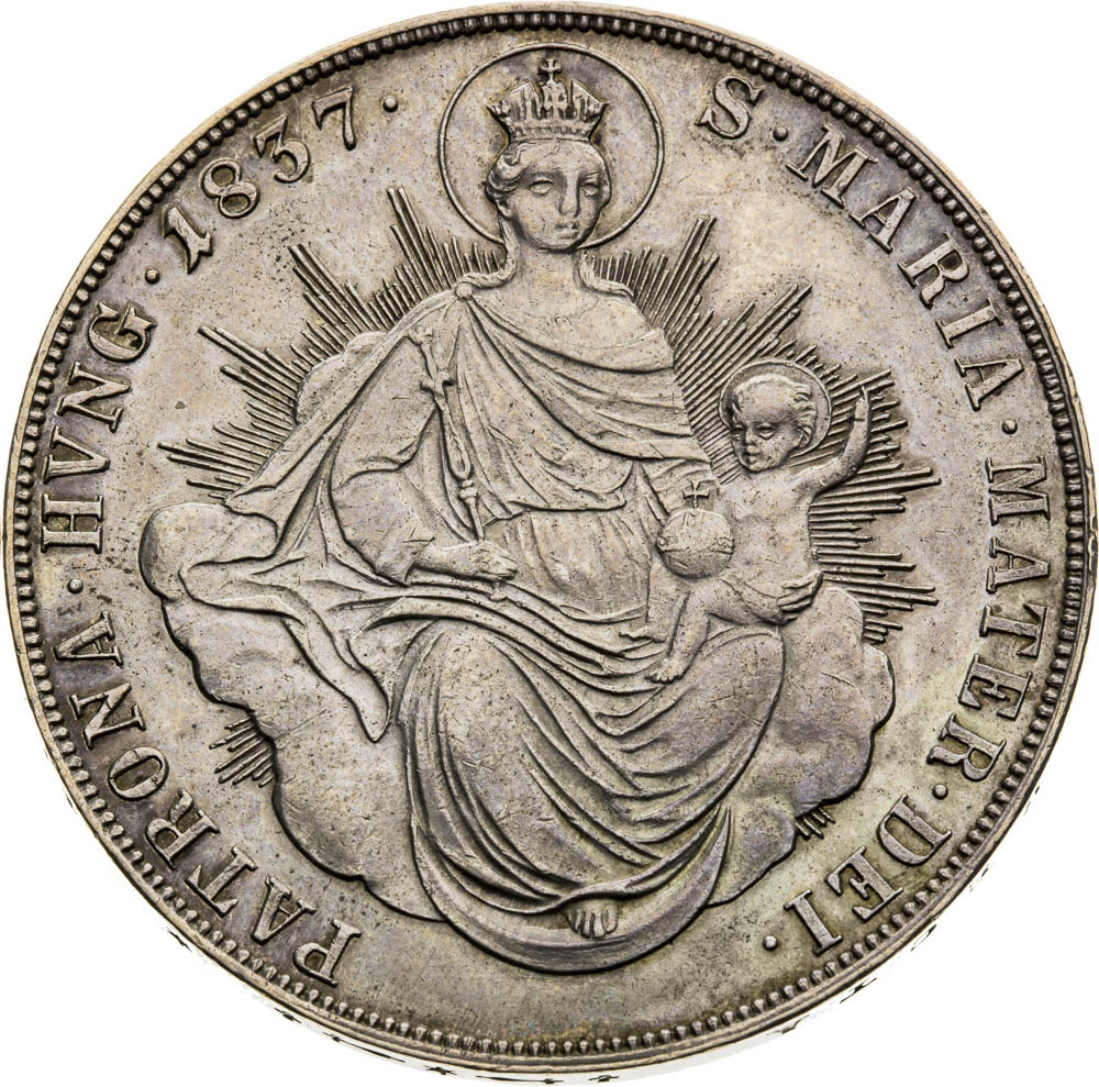 Tolar 1837 - revers