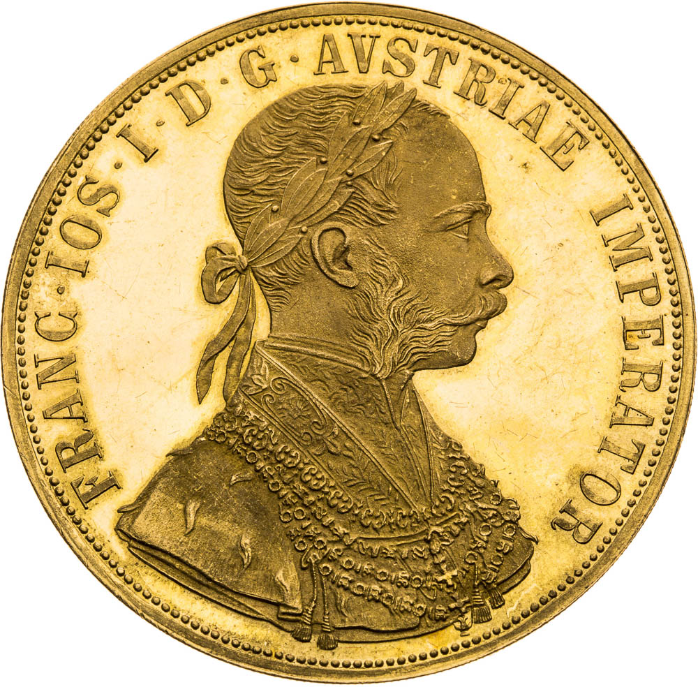 4 Dukát 1873 - averz