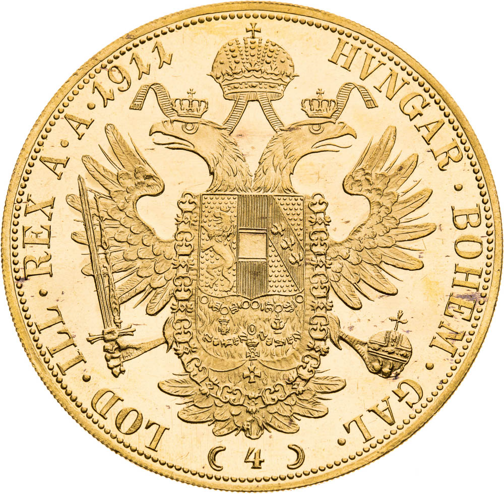 4 Ducats 1911 - back