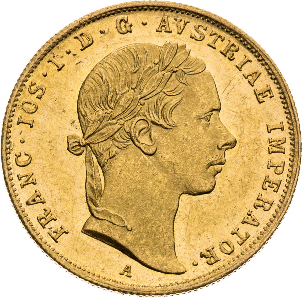 Ducat 1854 - front