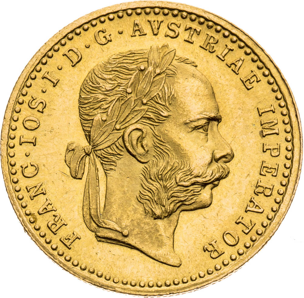 Dukát 1891 - avers