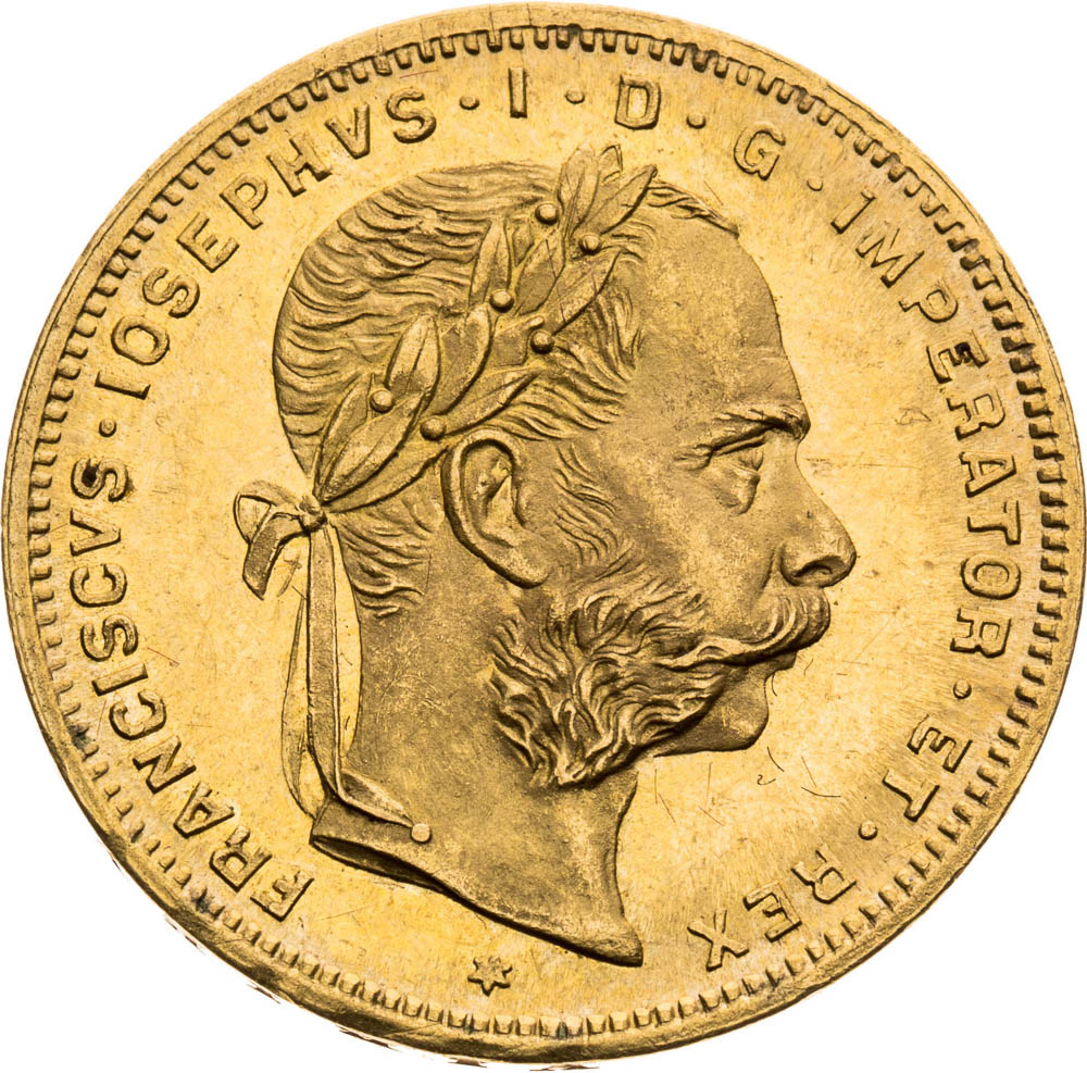 8 Gulden 1882 - front
