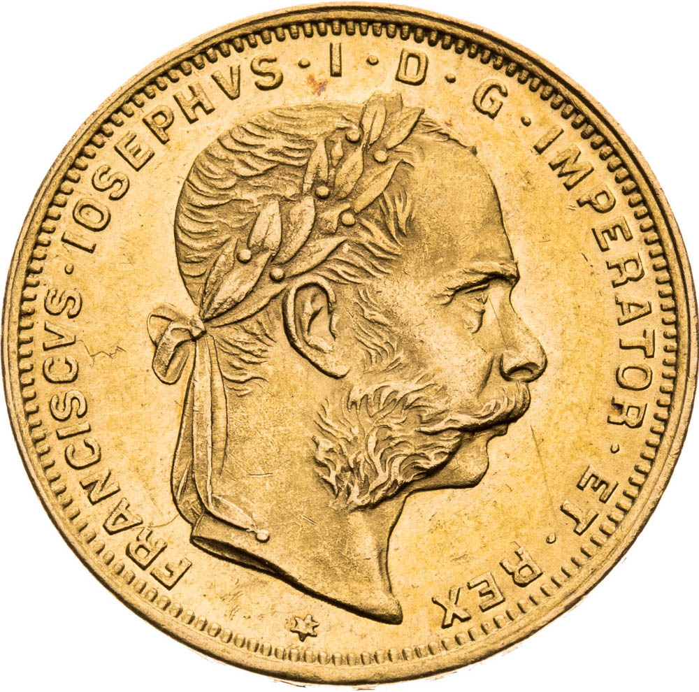 8 Gulden 1891 - front