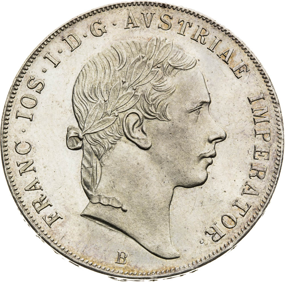 Convention Thaler 1853 - front