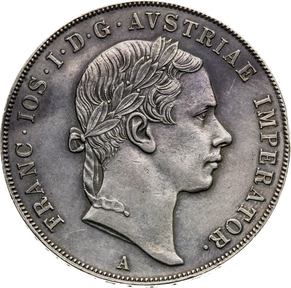 Convention Thaler 1854 - front