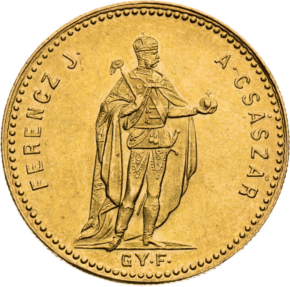 Ducat 1869 - front