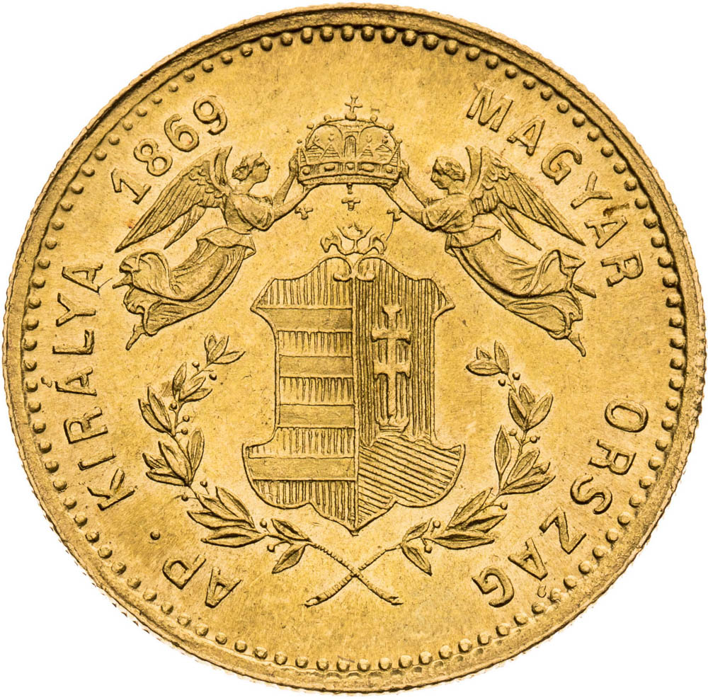 Ducat 1869 - back