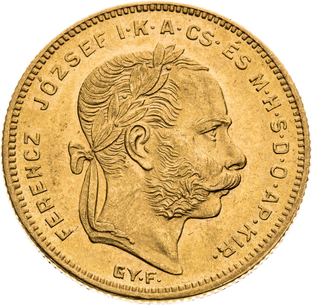 8 Gulden 1870 - front