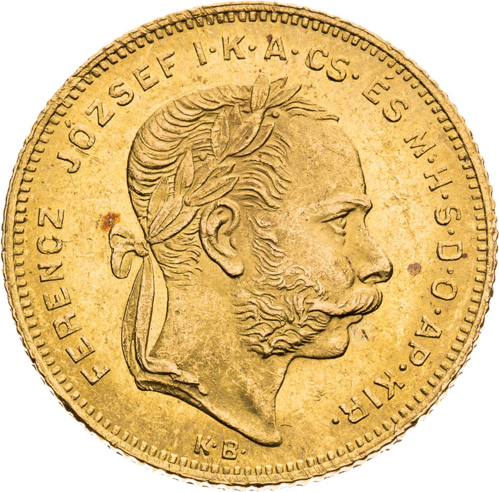 8 Gulden 1880 - front