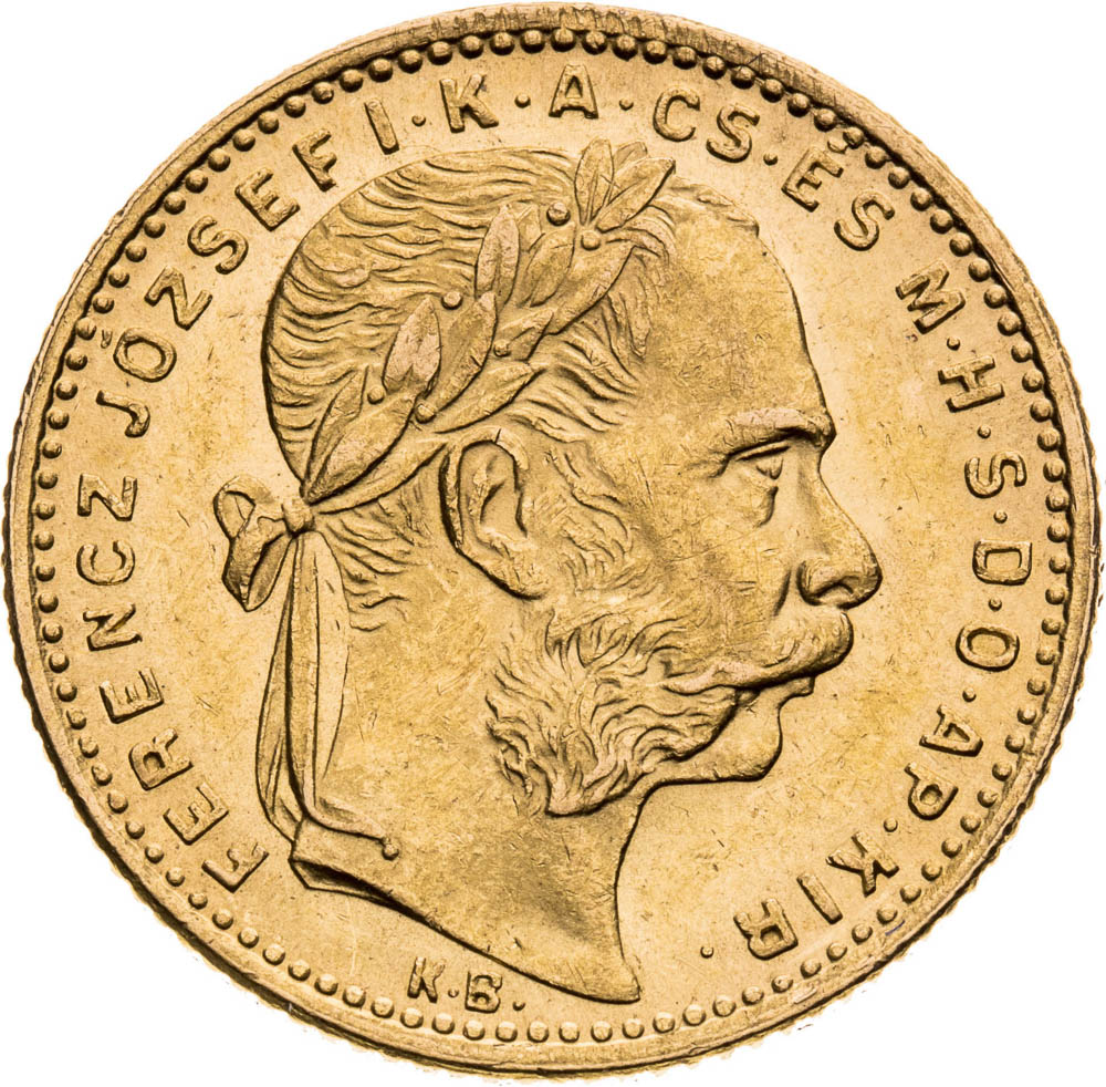 8 Gulden 1885  - front
