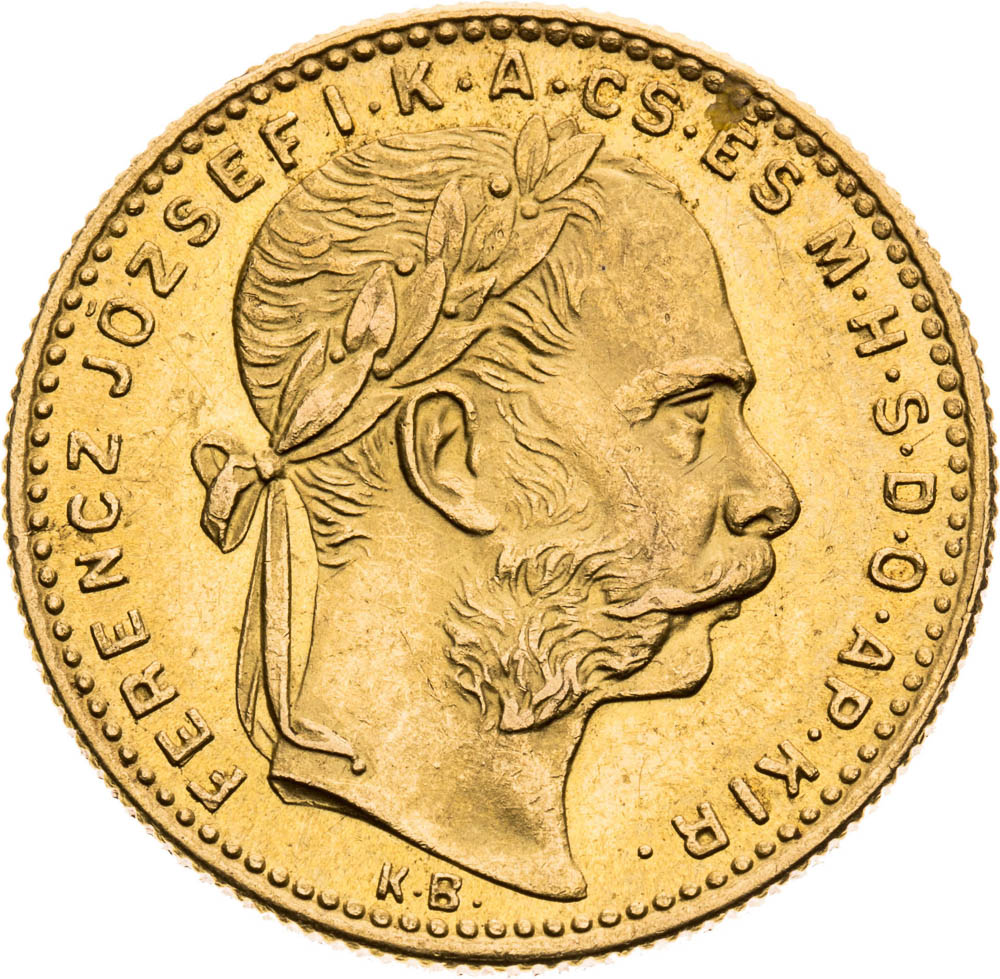 8 Gulden 1890 - front