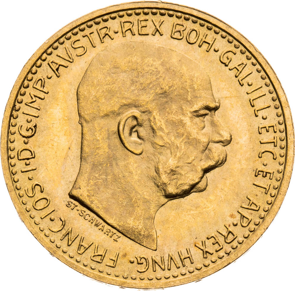 10 Korona 1911 - avers