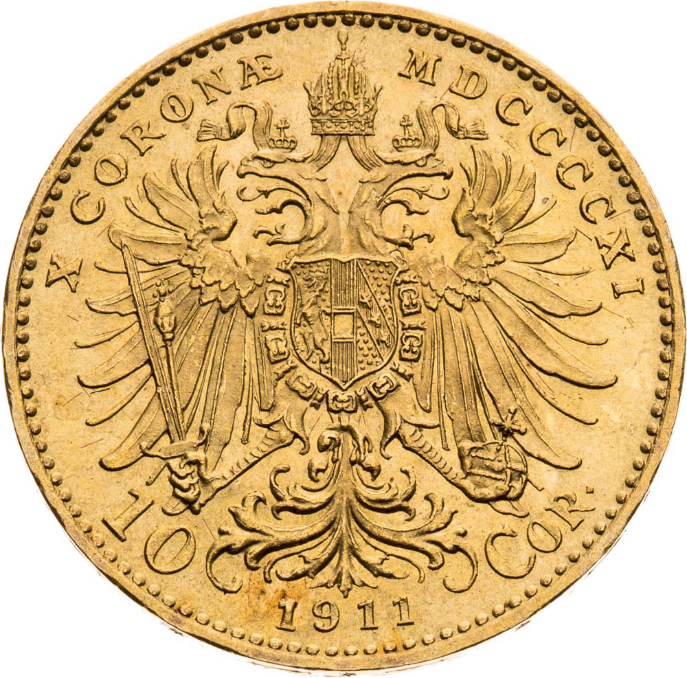 10 Korona 1911 - revers