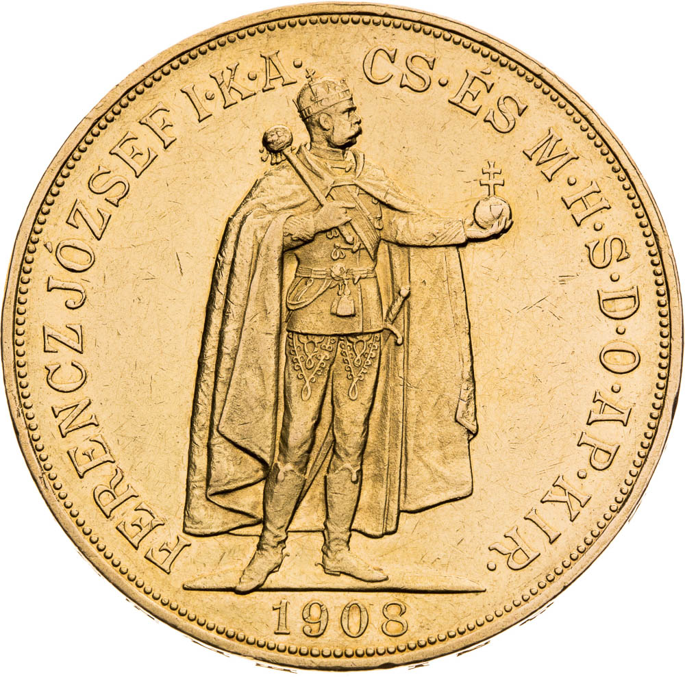100 Korona 1908 - avers