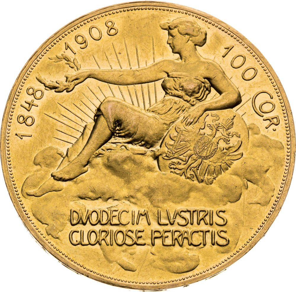 100 Korona 1908  - reverz