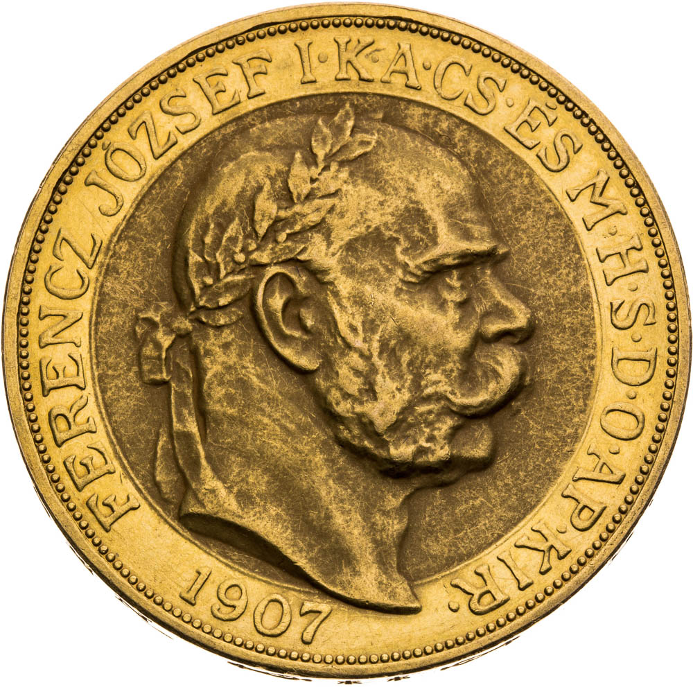 100 Korona 1907 - averz