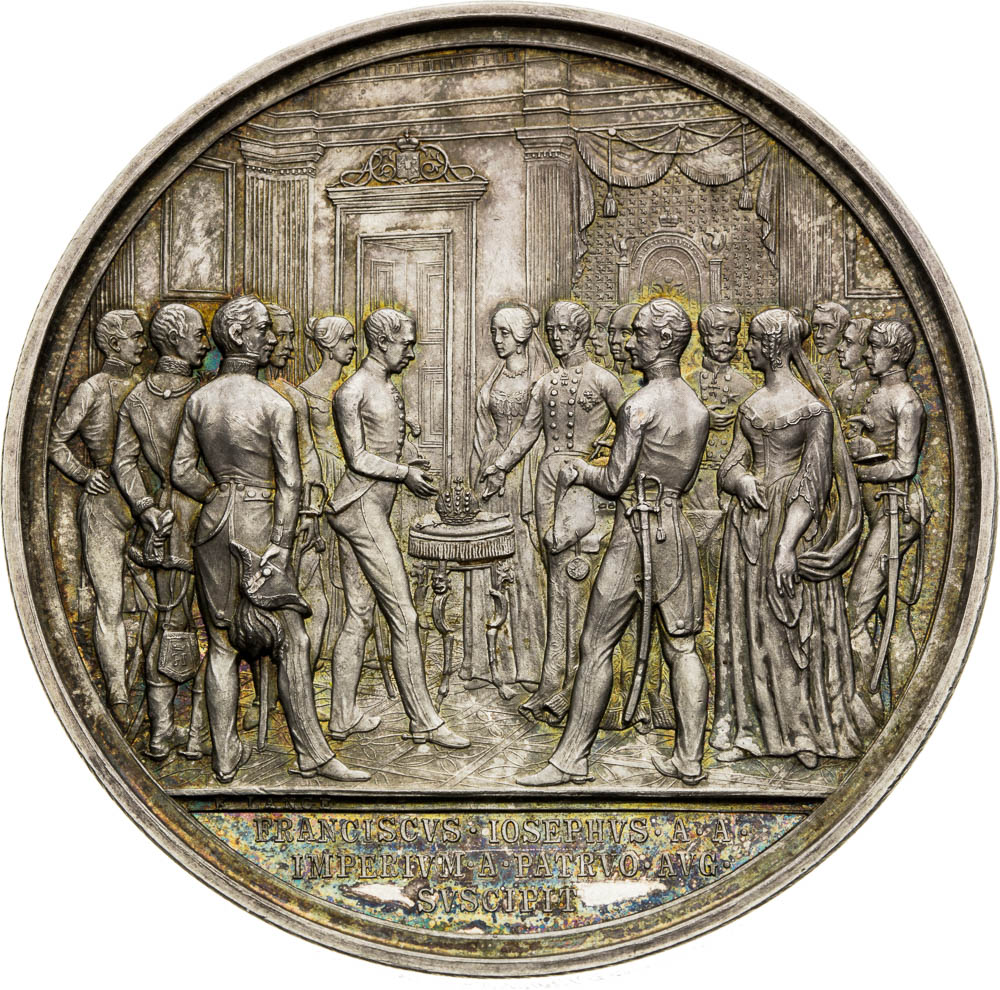 Silver Medal 1848 - front