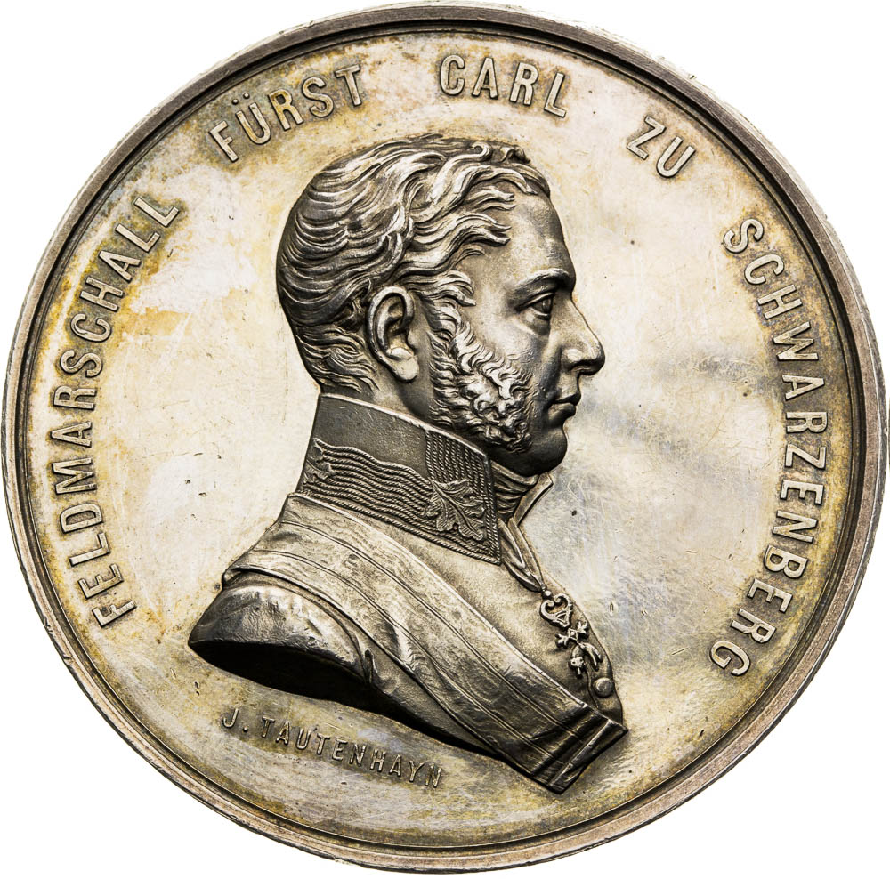 Silver Medal 1867 - front