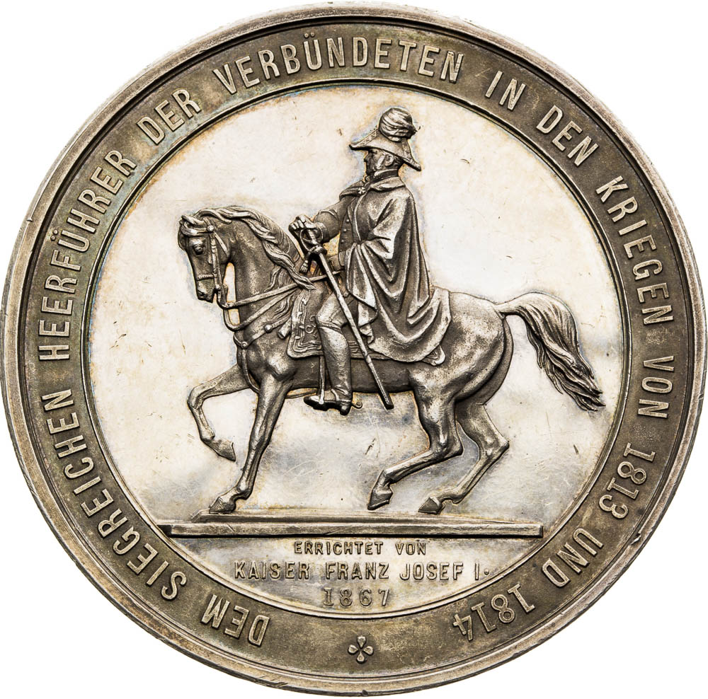 Silver Medal 1867 - back