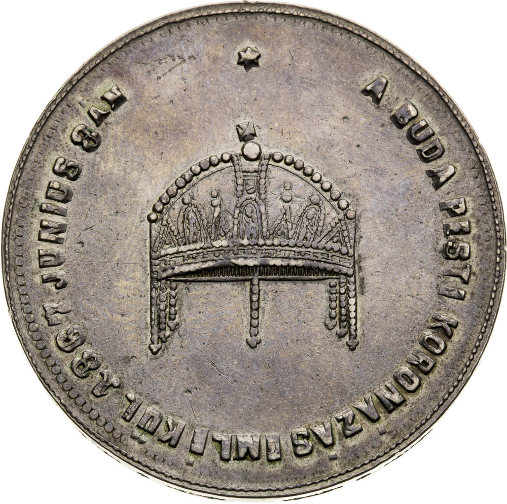 Silver Medal 1867 - front