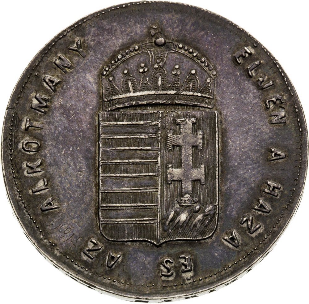 Silver Medal 1867 - back