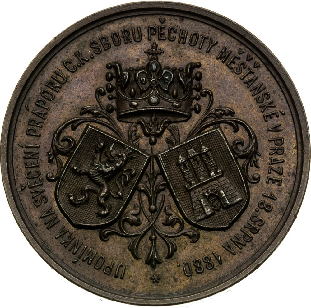 Medal 1880 - back